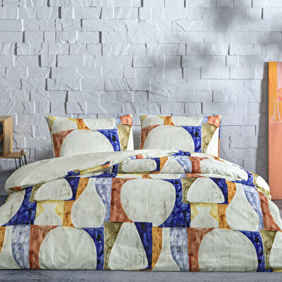 Taç Axel Ranforce Tek Kişilik Nevresim Takımı Mavi