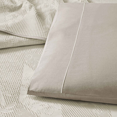 Taç Jakar Flava Çift Kişilik Pike Takımı Gri