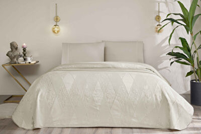 Taç Jakar Flava Tek Kişilik Pike Takımı Gri