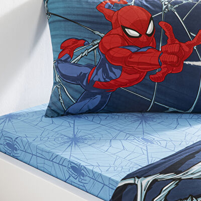 Taç Lisanslı Spiderman Rise Tek Kişilik Pamuk Nevresim Takımı