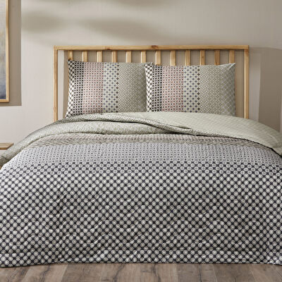 Taç Breeze Ranforce Tek Kişilik Complete Set Gri