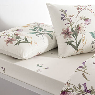 Taç Elowen Ranforce Tek Kişilik Nevresim Takımı Yeşil