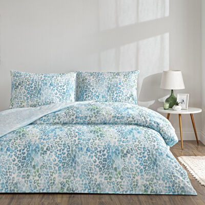 Taç Arwen Ranforce Çift Kişilik Nevresim Takımı Mavi