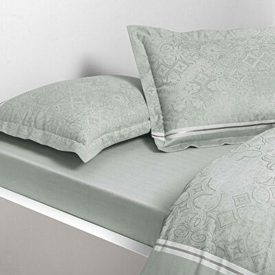 Taç Salvorıa Saten Çift Kişilik Nevresim Takımı Lila