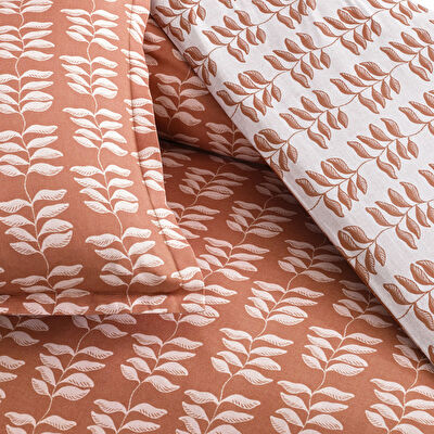 Taç Lorien Seç&Ser Tek Kişilik Nevresim Takımı Turuncu