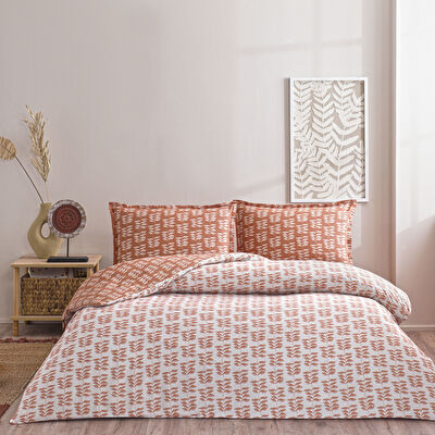 Taç Lorien Seç&Ser Tek Kişilik Nevresim Takımı Turuncu