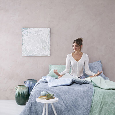 Taç Shimmer Seç&Ser Tek Kişilik Nevresim Takımı Yeşil