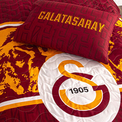 Lisanslı Gs Şanslı Aslan Yatak Örtüsü Tek Kişilik