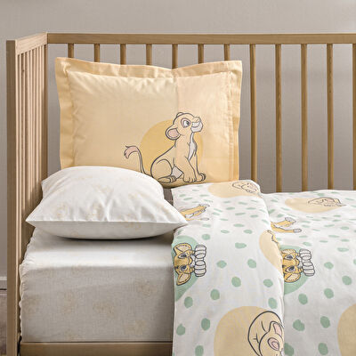 Taç Lisanslı Disney Lion King Baby Pamuk Bebek Nevresim Takımı