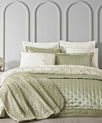 Taç Isolde 3lü Çeyiz Seti Yeşil