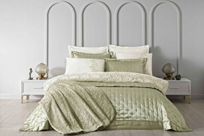 Taç Isolde 3lü Çeyiz Seti Yeşil