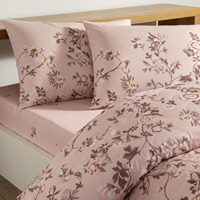 Taç Sorel Tek Kişilik Her Mevsim Complete Set Pembe