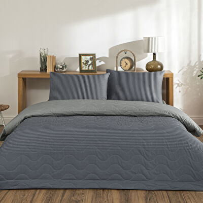 Taç Marwen Tek Kişilik Her Mevsim Complete Set Lacivert