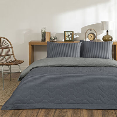 Taç Marwen Tek Kişilik Her Mevsim Complete Set Lacivert