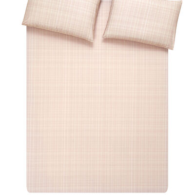 Taç Butik Liora Pamuk Percale 2'li Yastık Kılıfı Seti Somon