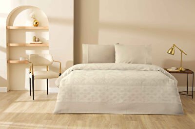 Taç Jakar Terrana Çift Kişilik Pike Takımı Taş