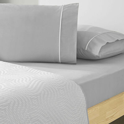 Taç Jakar Selva Queen Size Pike Takımı Gri