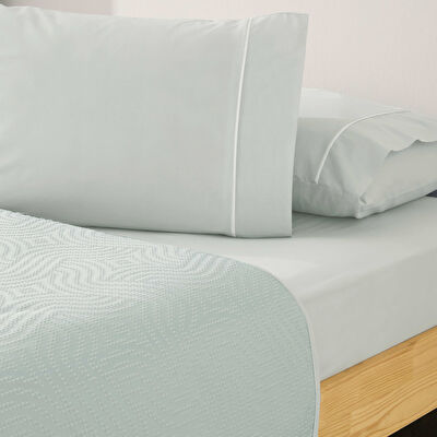 Taç Jakar Selva Çift Kişilik Pike Takımı Mavi