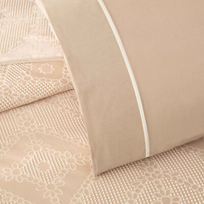 Taç Jakar Delissa Queen Size Pike Takımı Somon