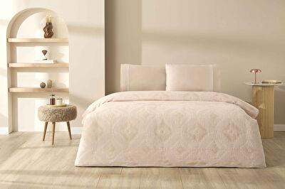 Taç Jakar Delissa Queen Size Pike Takımı Somon