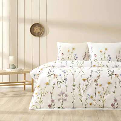 Taç Baskılı Veliora Tek Kişilik Pike Takımı Pembe