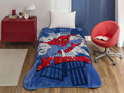 Lisanslı Spiderman Pop Tek Kişilik Battaniye