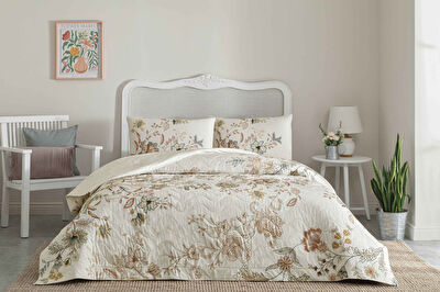 Taç Despina Çift Kişilik Complete Set Beyaz