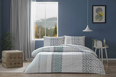 Taç Maxwell Ranforce Tek Kişilik Nevresim Takımı Gri