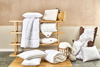 Taç Elegance Mikrojel Çift Kişilik Yorgan Beyaz