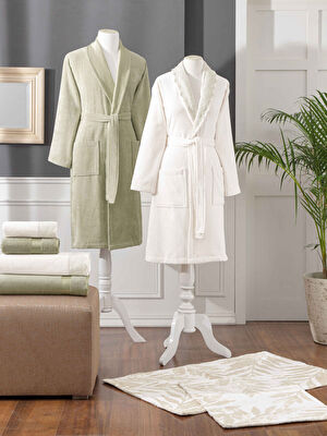 Taç Gardenya Abiye Çeyiz Set Yeşil