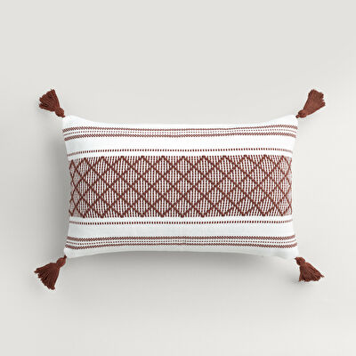 Linens Keinza 30x50 cm Kırlent Kılıfı Kiremit