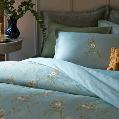 Linens Omella 15x15x20 cm Vazo Mavi