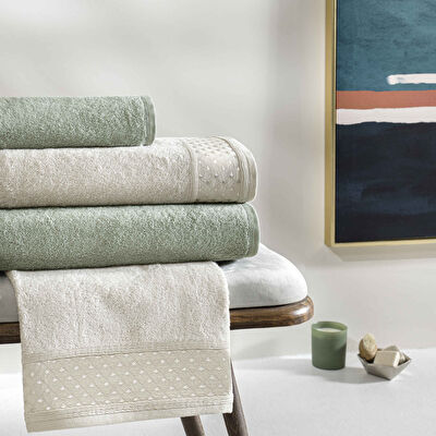 Taç Vella Bamboo Classic Aile Seti Taş Yeşil