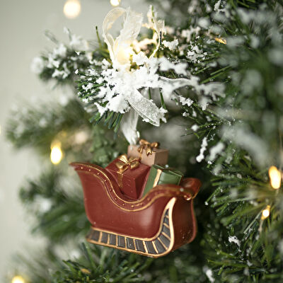 Linens Sled Ağaç Süsü