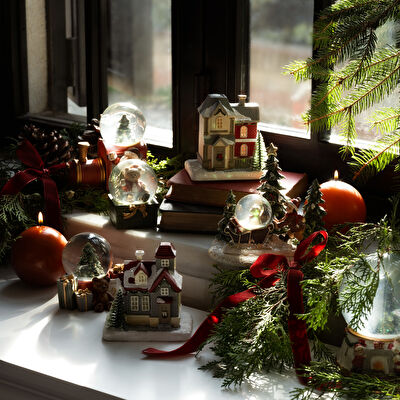 Linens Teddy Kar Küresi