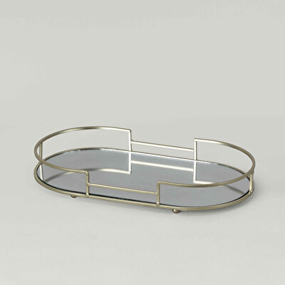 Linens Harriet 33,5x18 cm Tepsi Gold