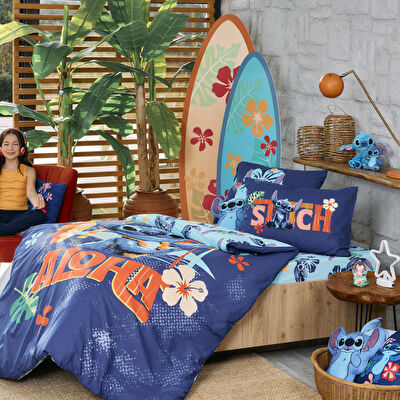 Lisanslı Disney Lilo & Stitch 40x40 cm Kılent