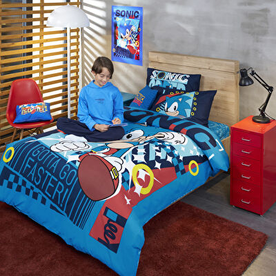 Lisanslı Sonic Classic 40x40 cm Kırlent