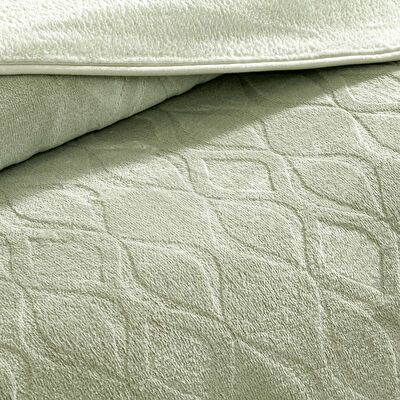 Taç Tessra Çift Kişilik Battaniye Yeşil