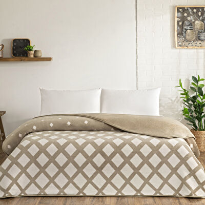 Taç Noa Çift Kişilik Battaniye Vizon