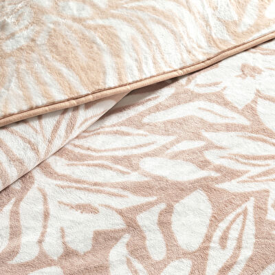 Taç Alina Tek Kişilik Battaniye Pudra