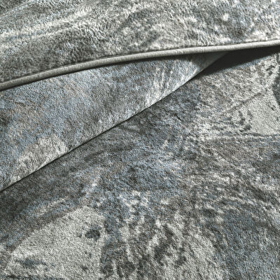 Taç Sora Çift Kişilik Battaniye Antrasit