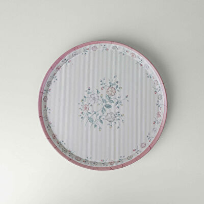 Linens Fleur Melamin 35 cm Tepsi