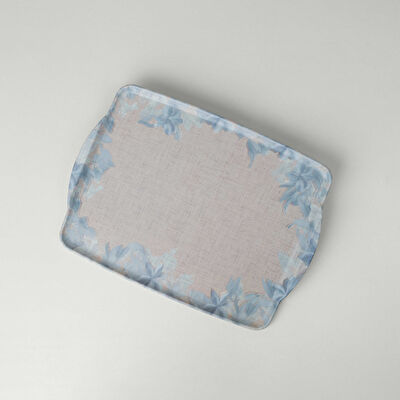 Linens Azure Melamin 41x30 cm Tepsi