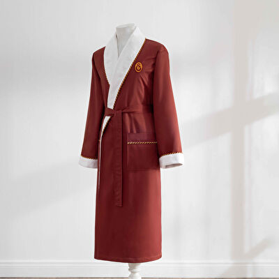 Taç Lisanslı Galatasaray Double Şalyaka Pamuk XL Yetişkin Bornoz