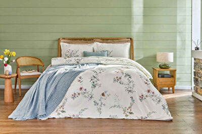 Linens Native 30x50 cm Kırlent Kılıfı Mavi