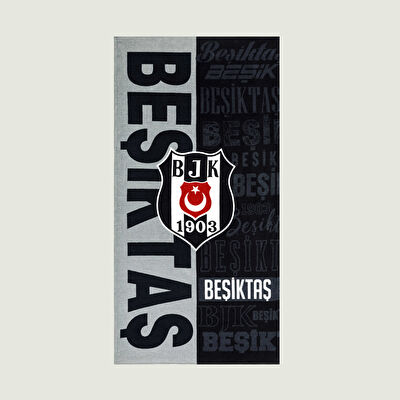 Lisanslı Beşiktaş Logo Plaj Havlusu